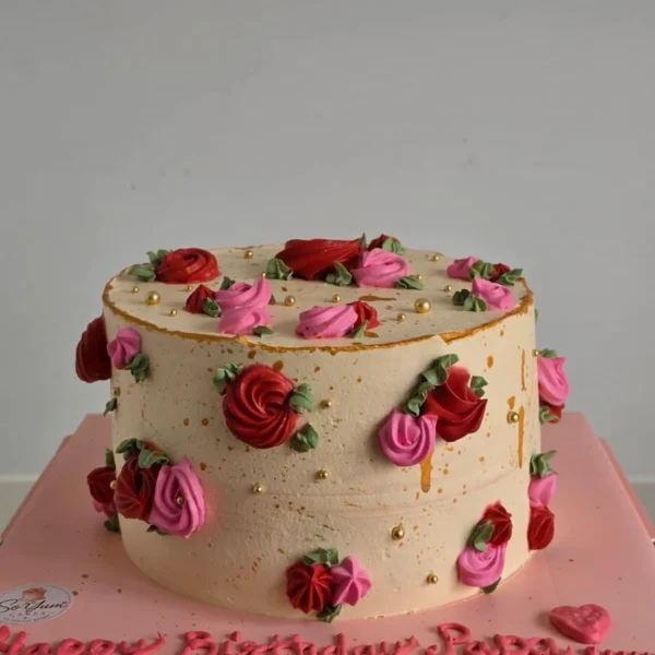 Luxe Floral Cake